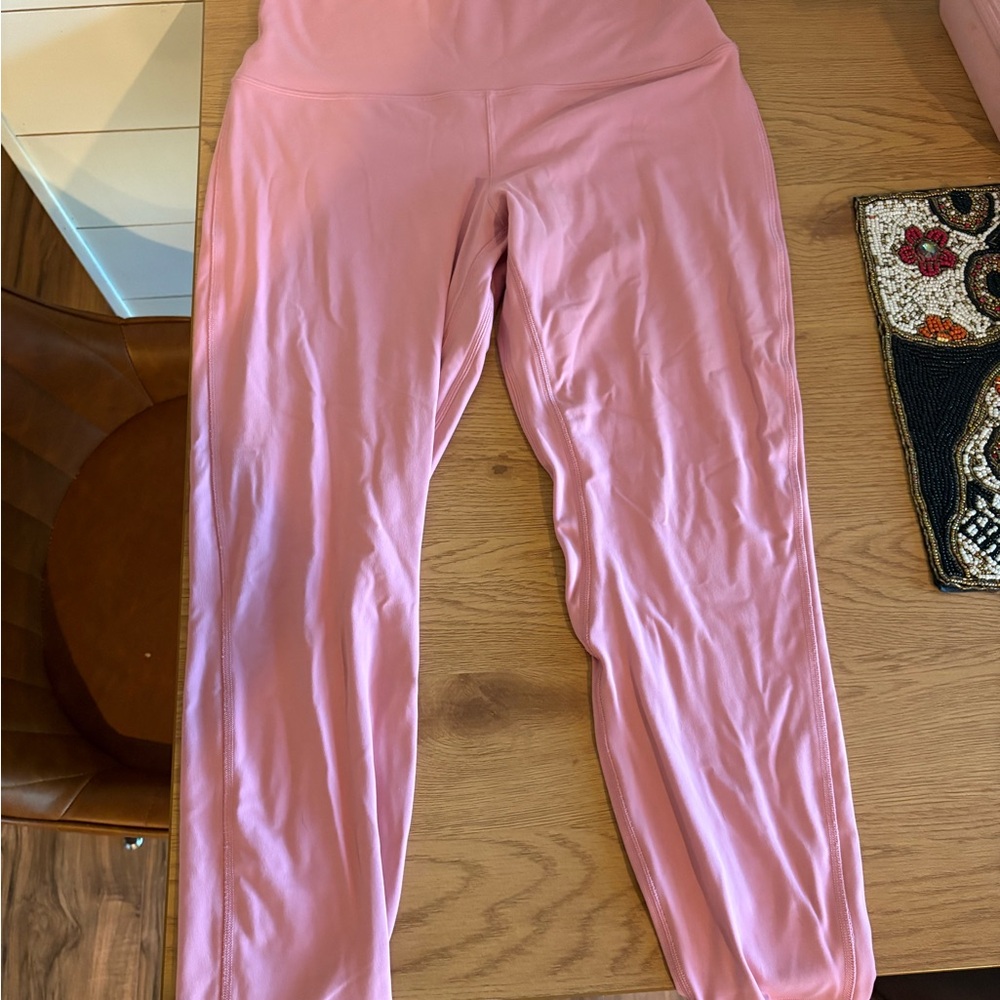 Lululemon Athletica Pink Leggings